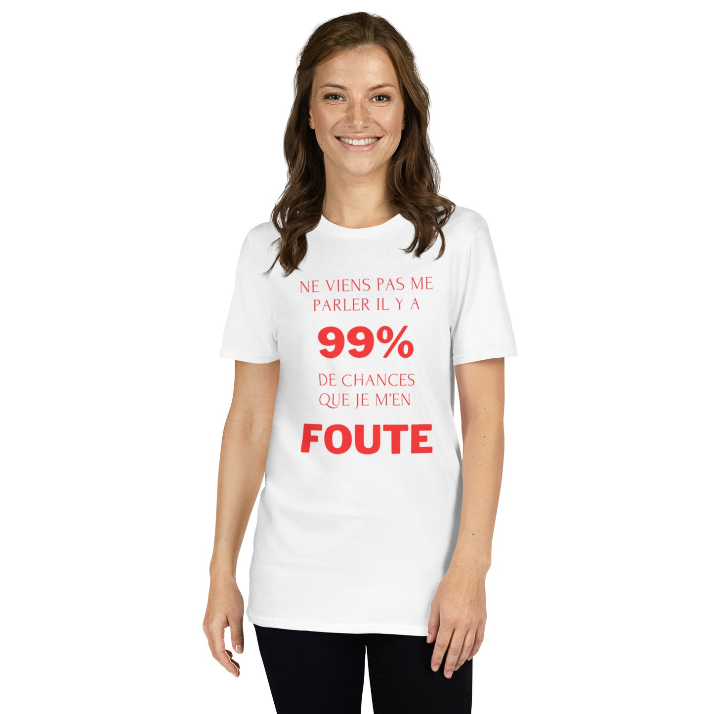 T-shirt " Ne viens pas me parler "