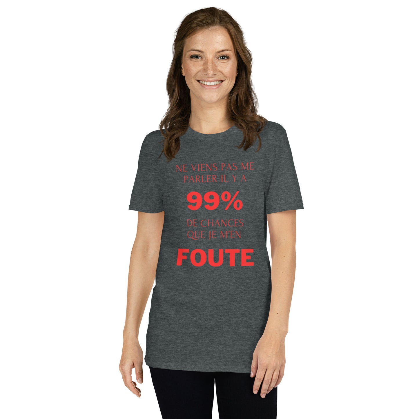 T-shirt " Ne viens pas me parler "