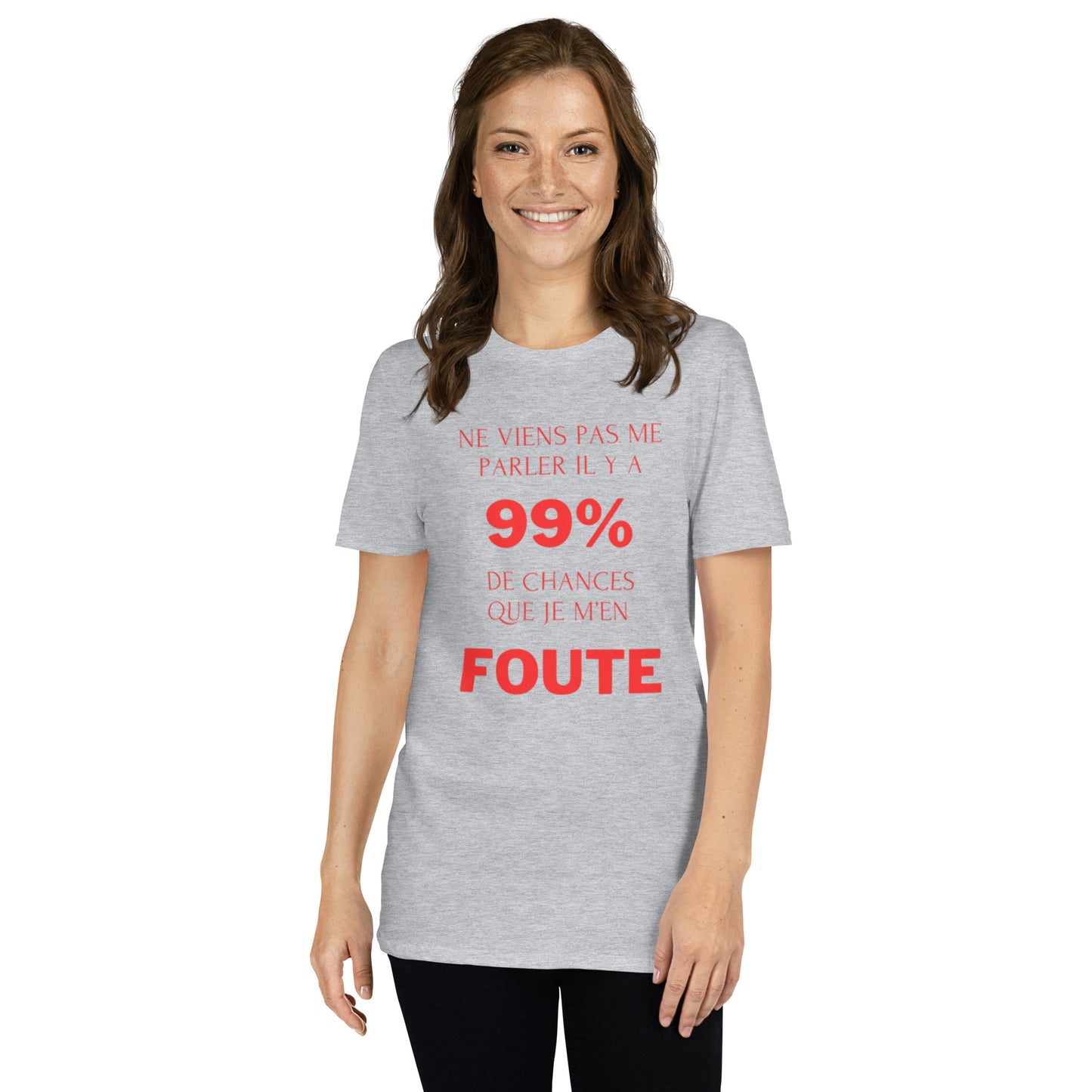 T-shirt " Ne viens pas me parler "