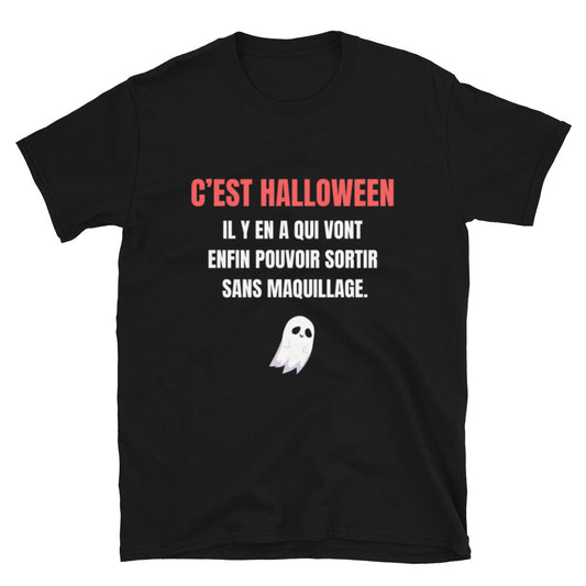 T-shirt Unisexe " c'est halloween "