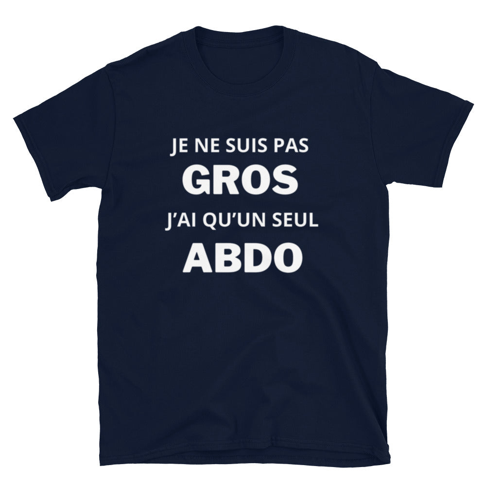 T-shirt " Je ne suis pas gros "