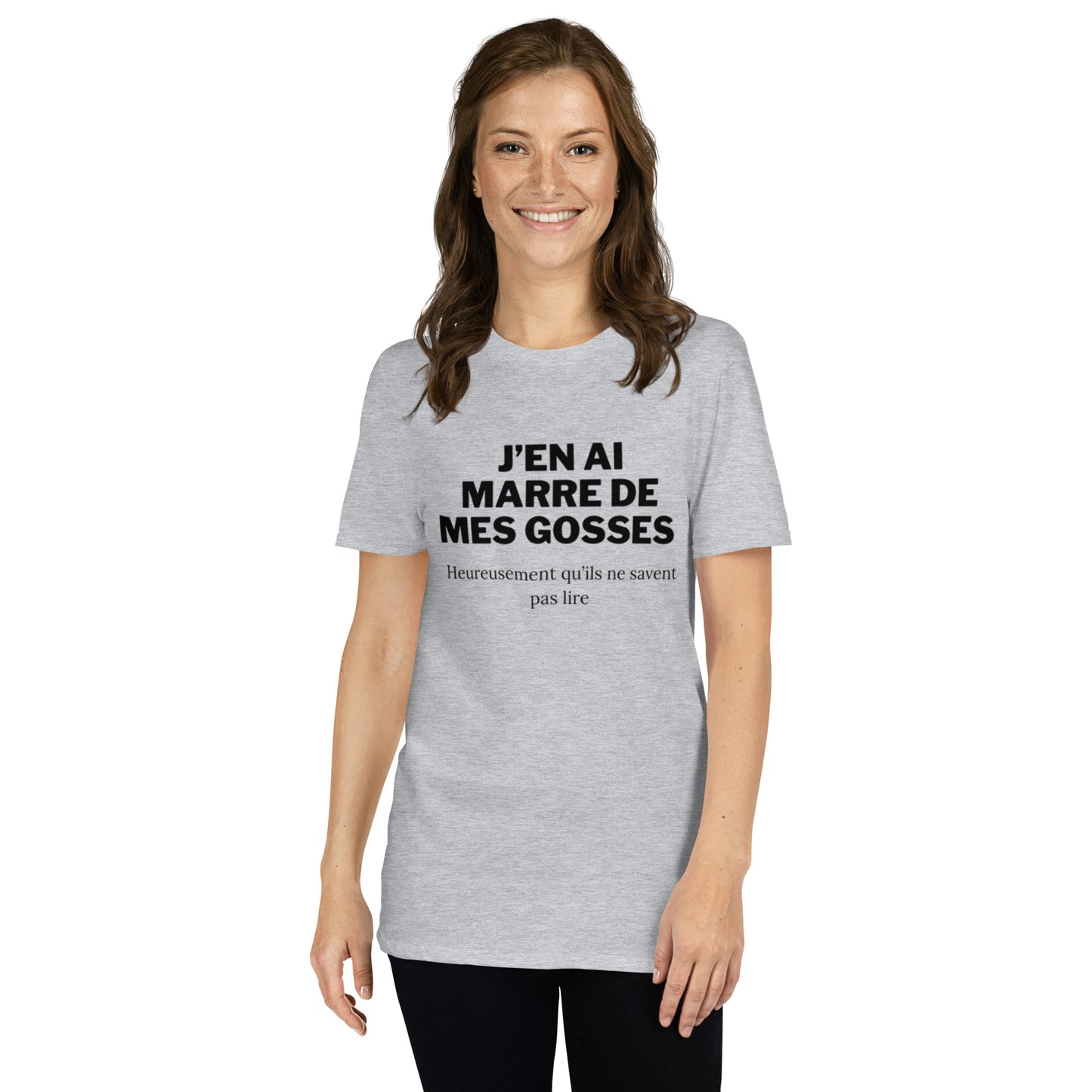 T-shirt " J'en ai marre de mes gosses "