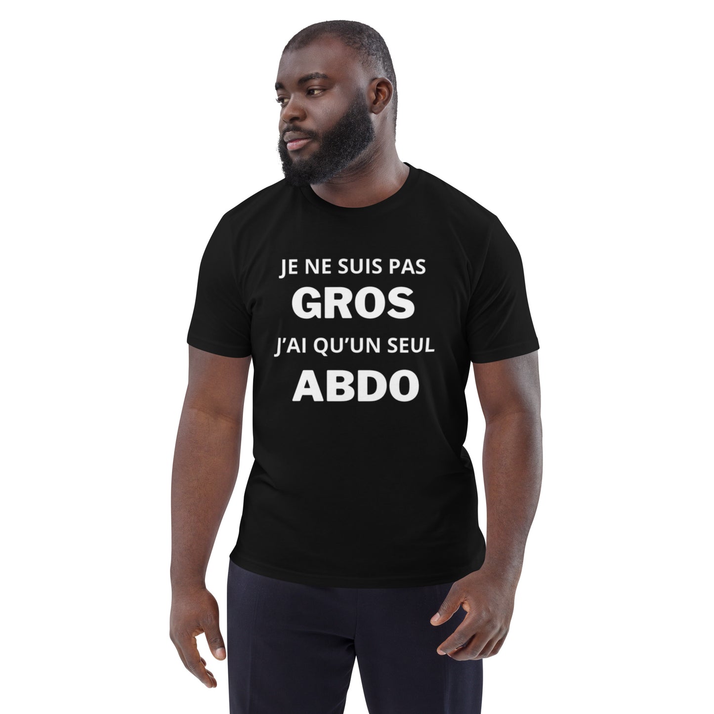 T-shirt " Je ne suis pas gros "